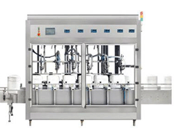 潤滑油灌裝封口旋蓋生產線