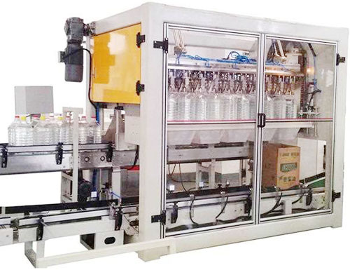 食用油自動裝箱機